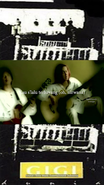 Gigi - Yang Tlah Berlalu (Nirwana) (Unofficial Lyric Video) | Shorts