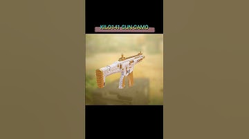 UPCOMING KILO141, PPSH41 GUN  COMPLETION CAMO CALL OF DUTY MOBILE SEASON 1 BETA SERVER #codm #shorts