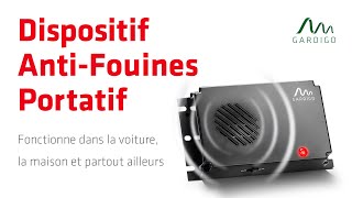 Dispositif Anti-Martre À Ultrasons Protection Silencieuse Efficace Testé Et Approuvé