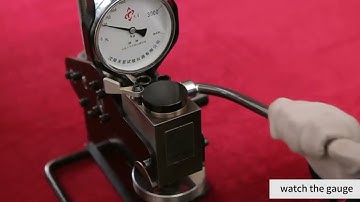 Portable Brinell Hardness Tester PHB-3000 Operation Video