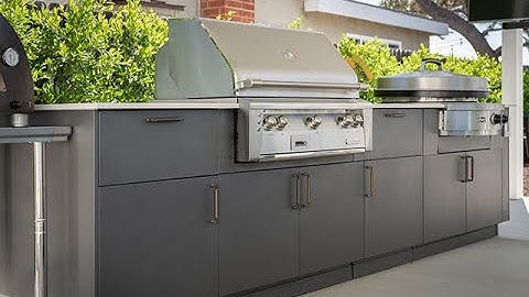 PIRCH | Escondido Outdoor Kitchen Featuring Alfresco Grill