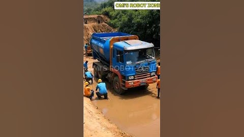 When a Truck Transforms Into a Giant Construction Robot | Epic Futuristic Mecha Transformation