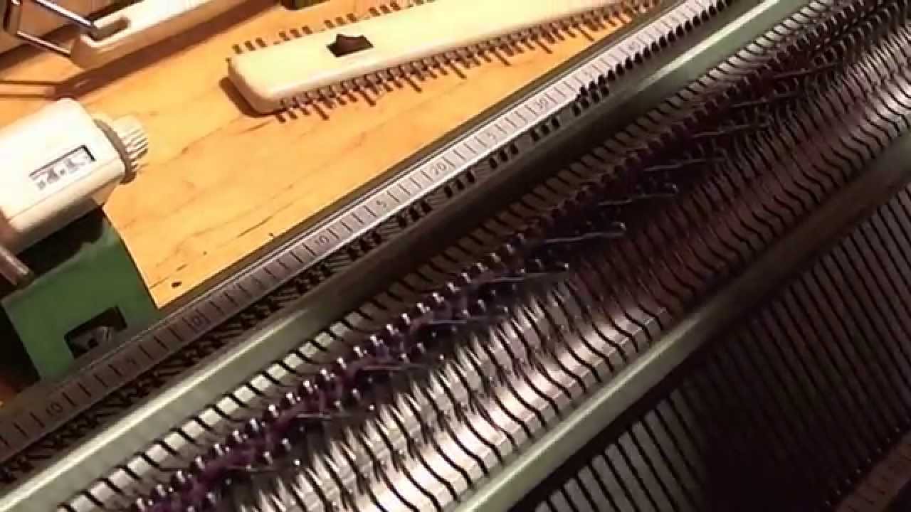 Superba S48 Knitting Machine YouTube
