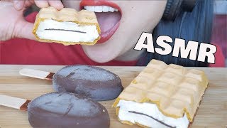 ASMR ICE CREAM SANDWICH (EATING SOUNDS) NO TALKING | SAS-ASMR