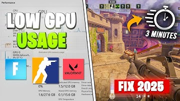 Hoe je laag GPU-gebruik en hoog CPU-gebruik tijdens het gamen kunt oplossen | Fortnite, Valorant ...