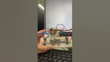 7段顯示器連接超音波感測器 個位,十位數 實體接線測試