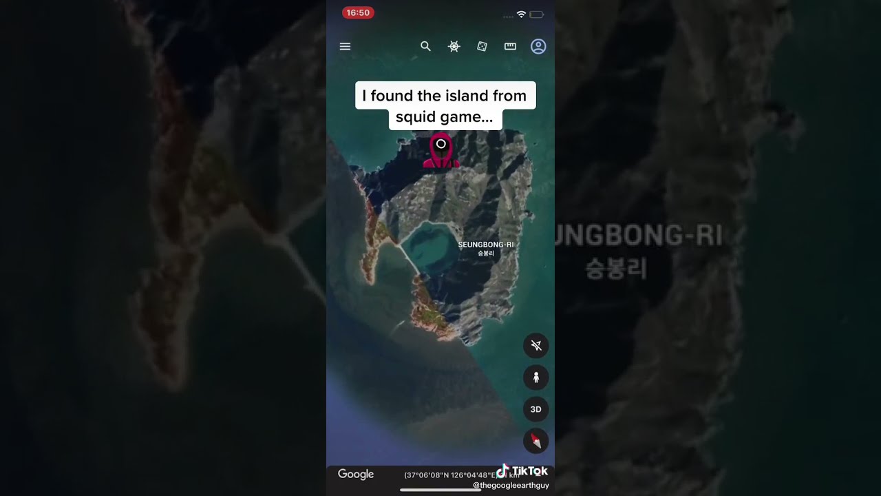 Squid Game On Google Maps 2021 What?? 