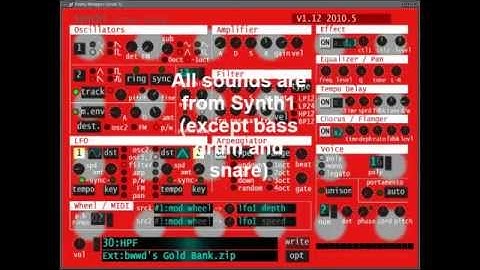 Synth1 Demo