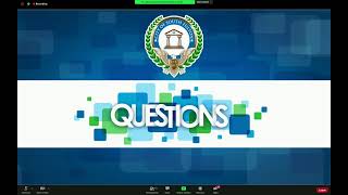 District 1 Quarterly Virtual Town Hall Meeting