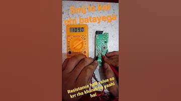 resistance half  value show kar raha hai.shi  hai ya kharab hai🤔🤔🤔. #trending #reels #how #new#short