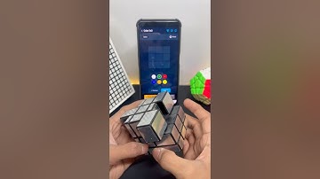 Can AI solve mirror cube #shorts #youtubeshorts #trending