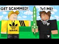 Kid SCAMMED Me, So I Got REVENGE.. (Roblox Bedwars)