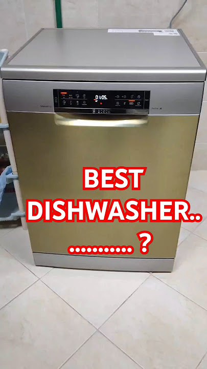 SERIES 6 BOSCH DISH WASHER || SMS6ECI38M || #bosch #dishwashers #series6