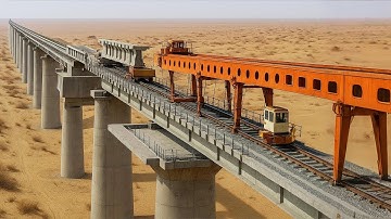 How China Built A 2,000 Kilometer High Speed Railway Across the Desert That Amazed US Engineers