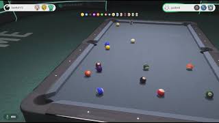 Pure Pool Pro, US 8-Ball NO AIM GUIDES against gusbind, well played. screenshot 5