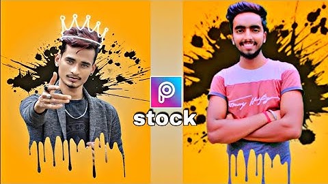 PicsArt Creative Dripping Effect | PicsArt Photo Editing | PicsArt Splatter Effect – 2020
