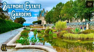 Biltmore Estate Gardens [4K] Walking Tour