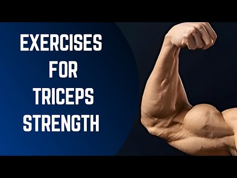 Exercises for triceps|Triceps workout|Best tricep exercises@PhysiotherapyTreatments
