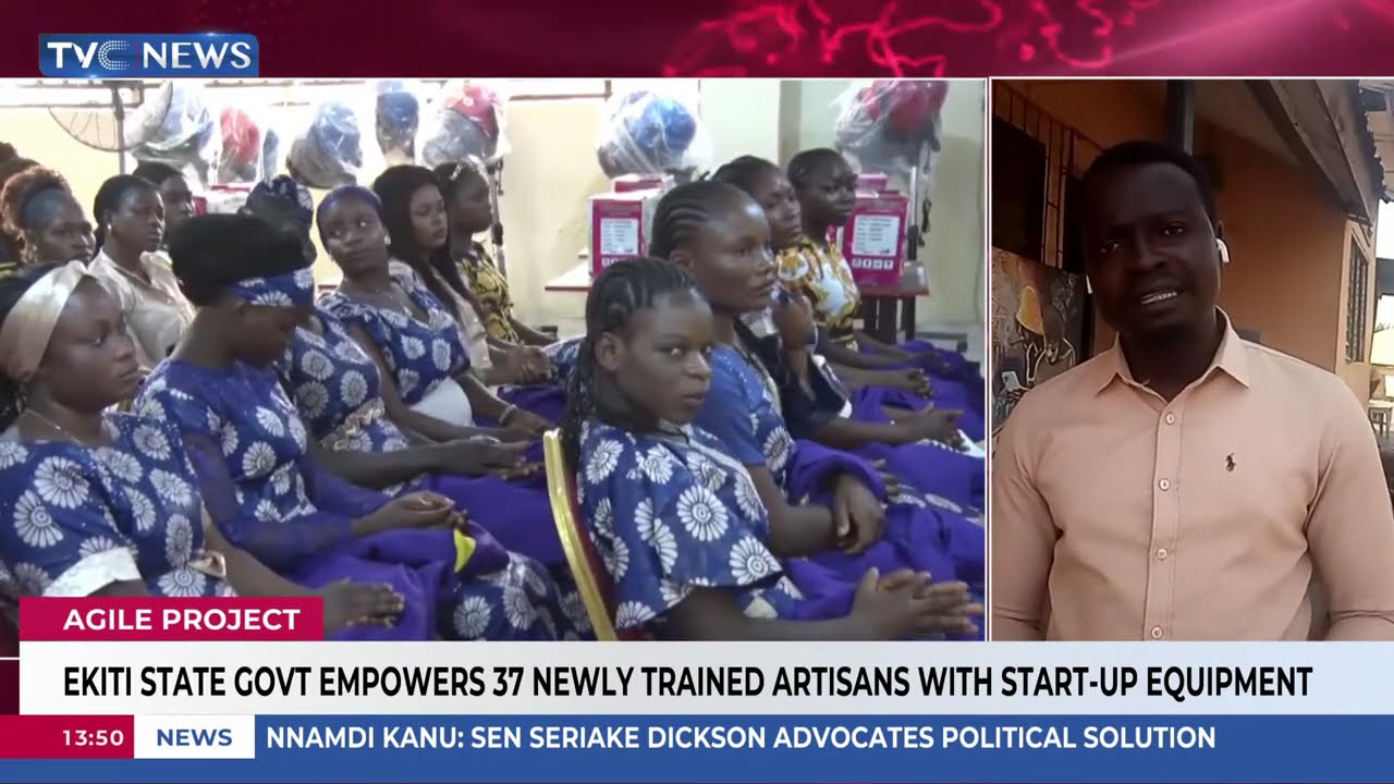 Ekiti Govt Empowers 37 Newly Trained Artisans With Start-Up Equipment