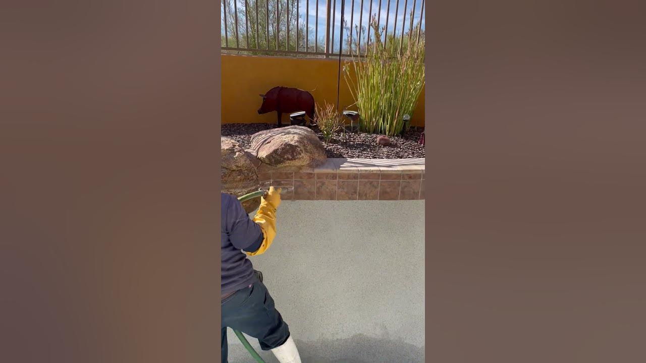 How To Pool Tile Clean YouTube