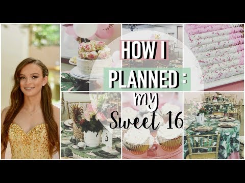 Guide To Planning A Sweet 16 / Dress, Tips & Advice | LindseyLovesLife