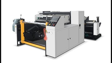 BINBAO Rewinding Machine WIth Adjustable Slitting Knives Full Automatic Control