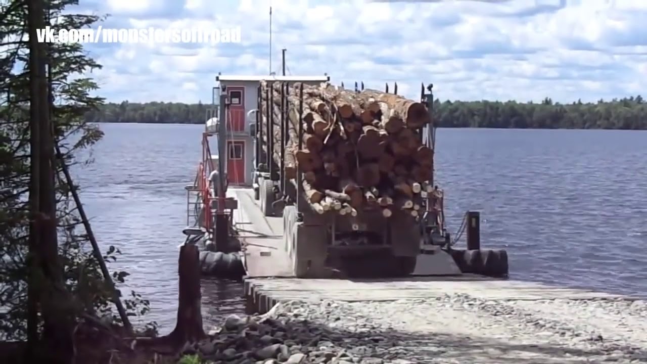 МОЩНЫЕ АМЕРИКАНСКИЕ ЛЕСОВОЗЫ     POWERFUL AMERICAN TIMBER TRUCKS