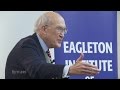 Alan simpson at eagleton institute of politics rutgers university