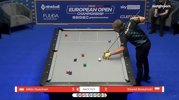 Albin Ouschan | Back To Back Jump Shots | 2023 European Open Pool Championship