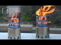 Toaks Titanium Backpacking Wood Burning Stove Самая лучшая титановая печка