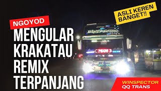 Keren !! Basuri Mengular Krakatau Remix Terpanjang WINSPECTOR di Pantai Pangandaran Bikin happy