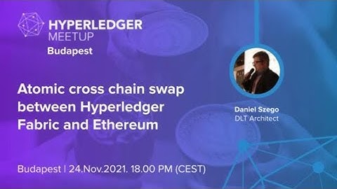 Atomic cross chain swap between Hyperledger Fabric and Ethereum