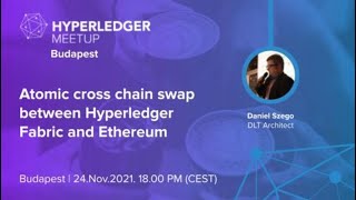 Atomic cross chain swap between Hyperledger Fabric and Ethereum