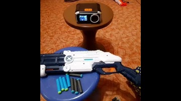 FLASHFOAM SHORTS - 140 fps X Shot Vigilante Spring Upgrade Mod Chronograph No Brass AR stayed in