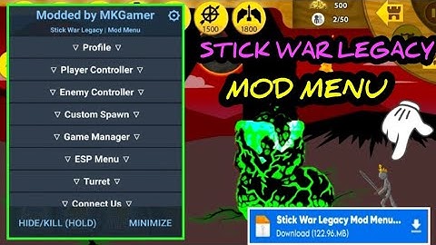 Stick War Legacy Mod Menu - V2025.1.161