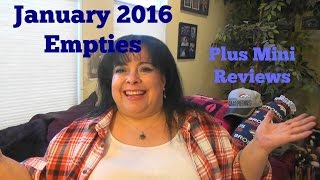 Empties~January 2016