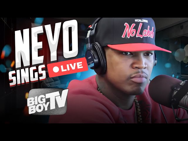 Ne-Yo Sings His Hits on Neighborhood Karaoke! | BigBoyTV class=