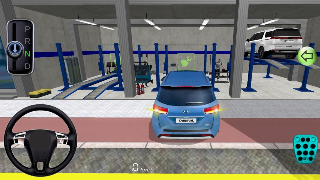 New Kia Carnival For Parking & Servicing 3d Driving Class android game play video #gameplay #cargame