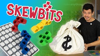 I accidentally invented a puzzle...SKEWBITS!