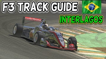 F3 Track Guide @ Interlagos | iRacing | Dallara F3