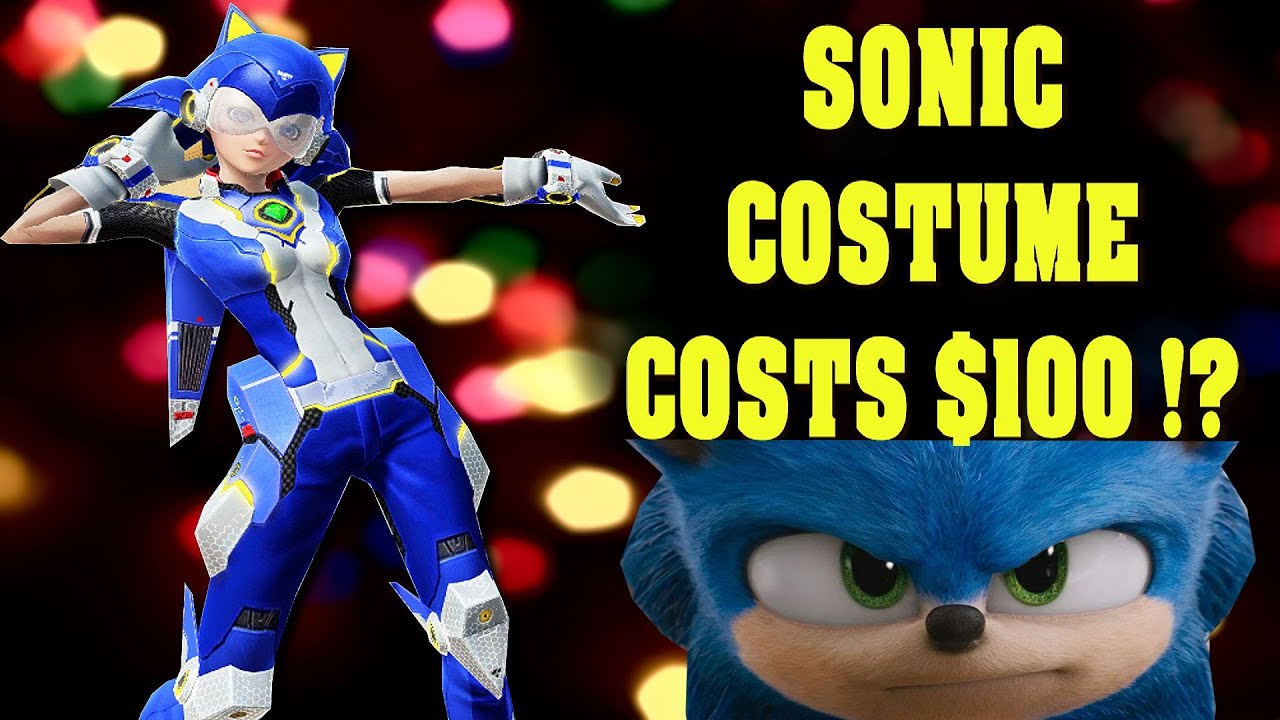 $100 for a Sonic Costume Cosmetic.... WHAT? - YouTube