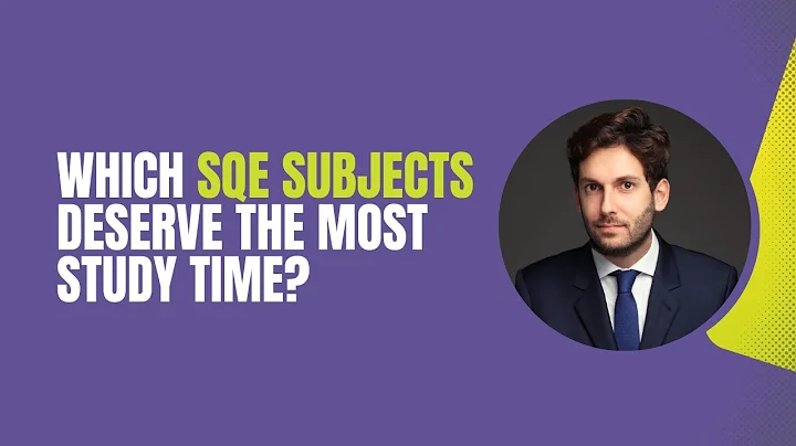 Which SQE Subjects Deserve the Most Study Time? | Academy of Smart Lawyers