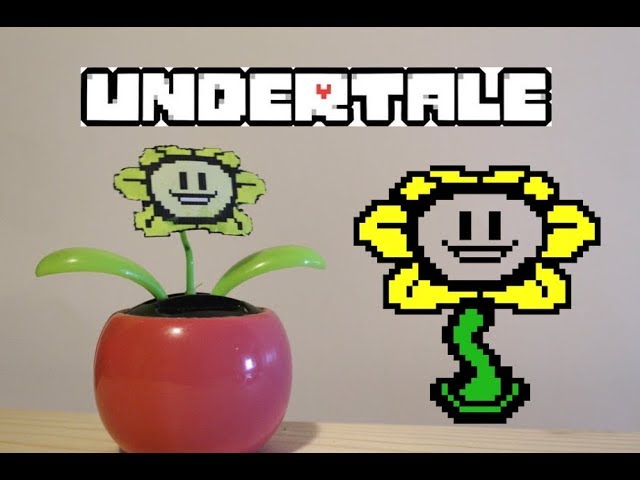 Undertale - Flowey Prop by Smachiefish on DeviantArt