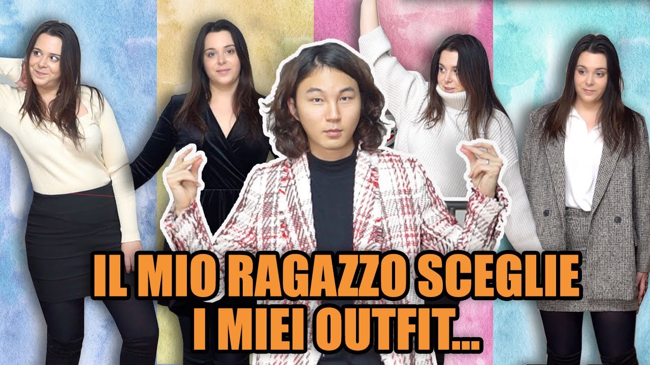 IL MIO RAGAZZO sceglie i miei OUTFIT! 😱 *un po' osceni LOL