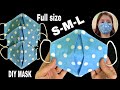 New Design-Breathable DIY Face Mask | The Mask does not touch your mouth and nose, easier to breathe