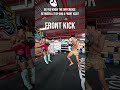 Do you know the difference between a teep and a front kick? #shorts #muaythai