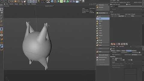 Introduction to Sculpting in Cinema 4D part 1.