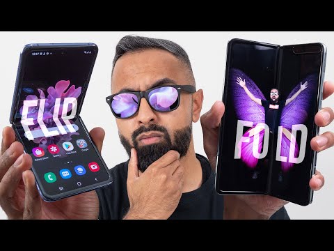 Samsung Galaxy Z Flip vs Galaxy Fold