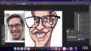 How To Draw Caricature of Keith Habersberger Part 3