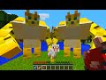 CURSED MINECRAFT BUT IT'S UNLUCKY LUCKY FUNNY MOMENTS PART 1